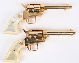 CASED PAIR COLT KANSAS CENTENNIAL FRONTIER SCOUTS