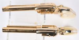 CASED PAIR COLT KANSAS CENTENNIAL FRONTIER SCOUTS