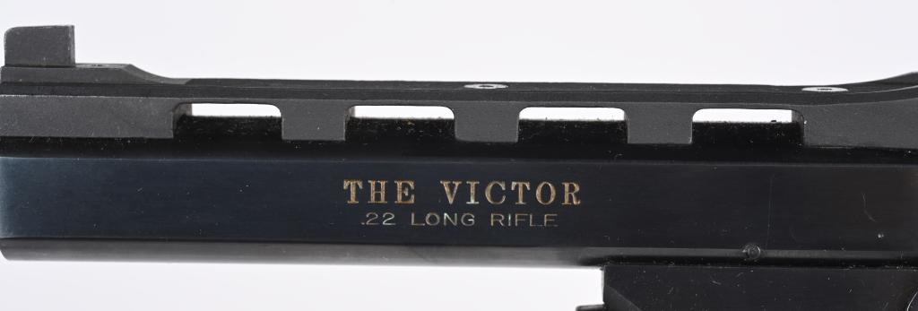 HIGH STANDARD THE VICTOR SEMI AUTOMATIC PISTOL