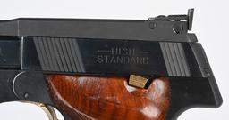 HIGH STANDARD THE VICTOR SEMI AUTOMATIC PISTOL