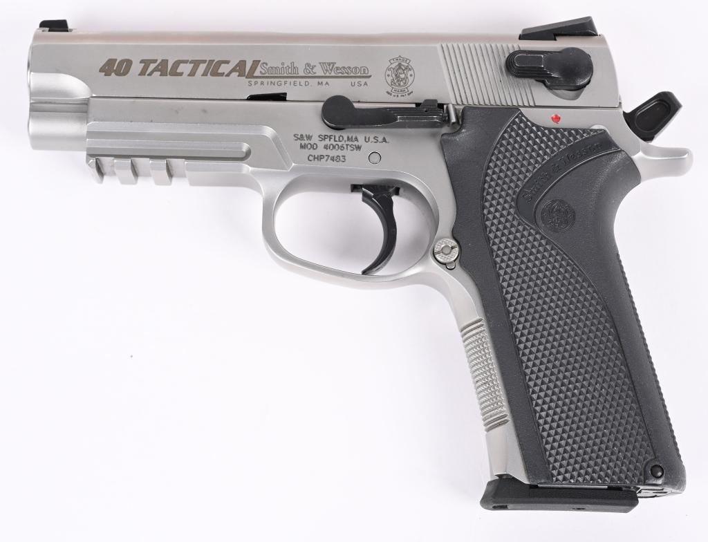 SMITH & WESSON MODEL 4006TSW SEMI AUTO PISTOL
