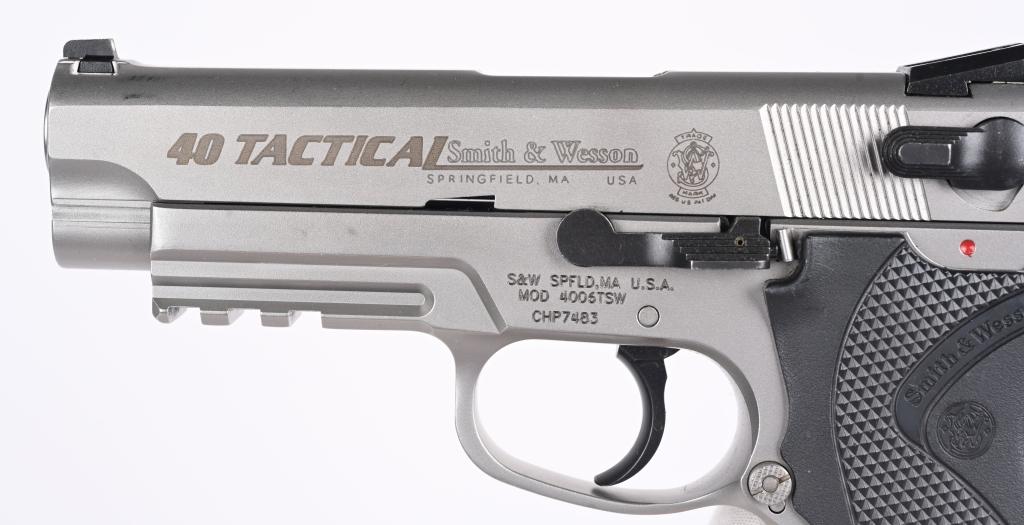 SMITH & WESSON MODEL 4006TSW SEMI AUTO PISTOL