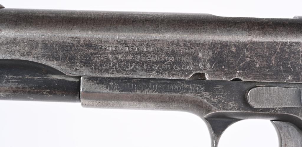 WW1 COLT MODEL 1911 .45 ACP PISTOL