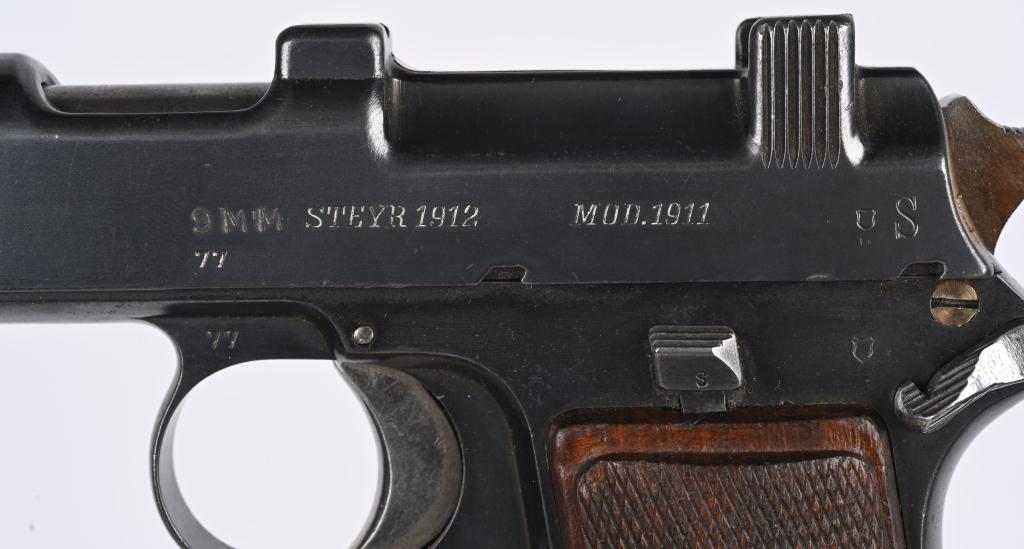 CHILEAN STEYR HAHN MODEL 1911 DATED 1912