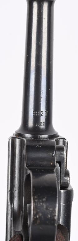 WW2 MAUSER 42 CODE 9MM LUGER MFG, 1942