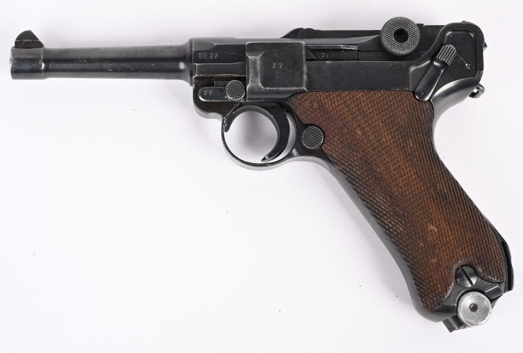 WW2 MAUSER 42 CODE 9MM LUGER MFG, 1942