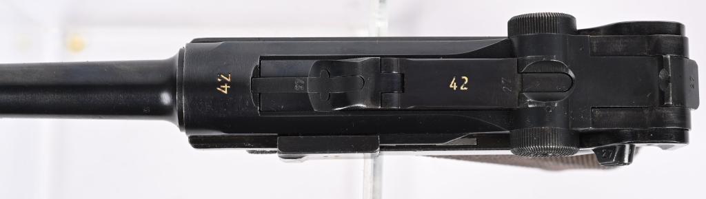 WW2 MAUSER 42 CODE 9MM LUGER MFG, 1942