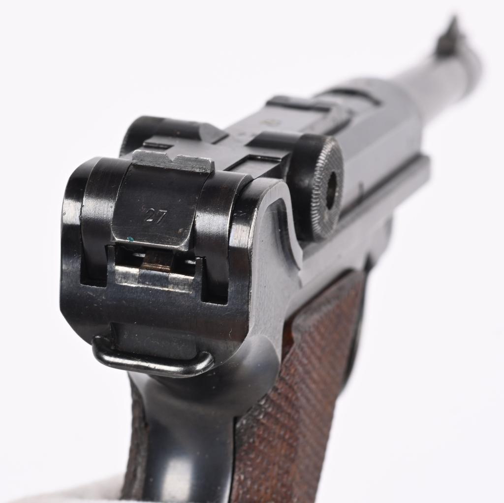 WW2 MAUSER 42 CODE 9MM LUGER MFG, 1942