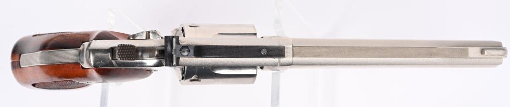 SMITH & WESSON MODEL 19-4 NICKEL REVOLVER