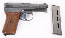 PORTUGUESE CONTRACT MAUSER MODEL 1910 25 PISTOL