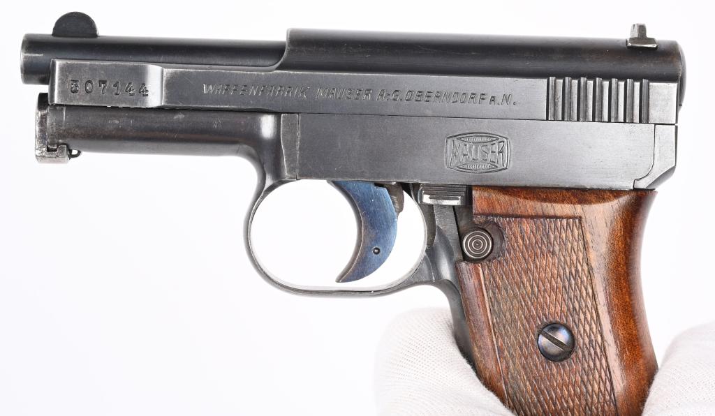 PORTUGUESE CONTRACT MAUSER MODEL 1910 25 PISTOL