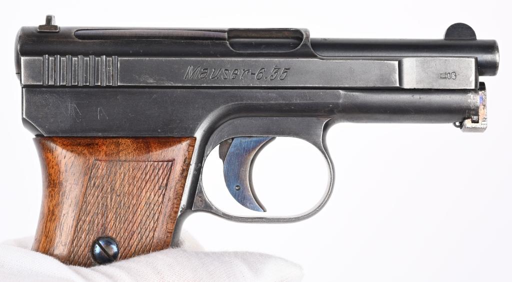 PORTUGUESE CONTRACT MAUSER MODEL 1910 25 PISTOL