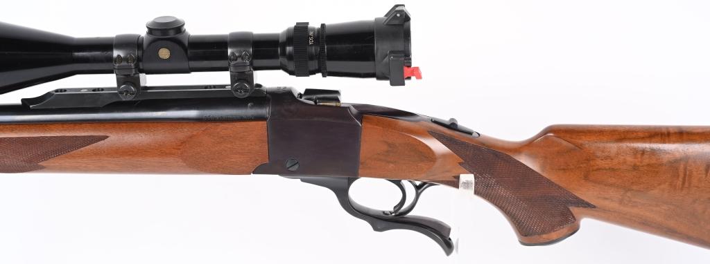 RUGER NO.1 .270 WEATHERBY MAG WITH LEUPOLD SCOPE