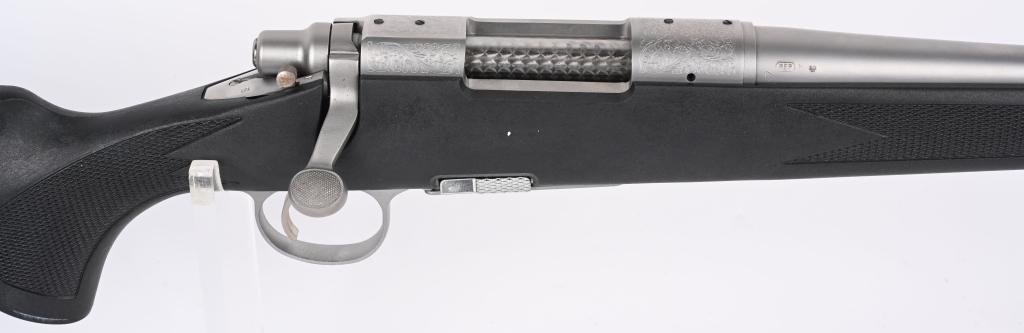 REMINGTON 700 STAINLESS WITH ENGRAVED RECEIVER