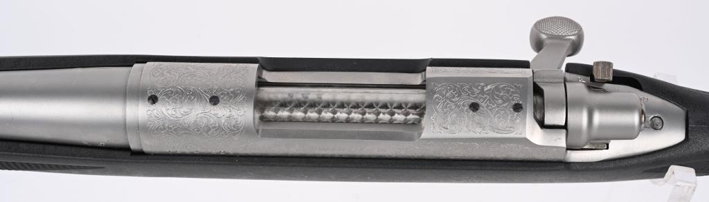 REMINGTON 700 STAINLESS WITH ENGRAVED RECEIVER