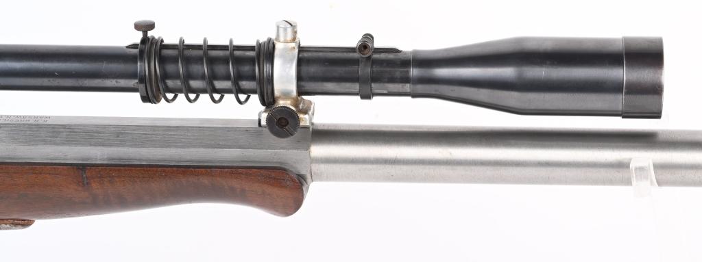 CUSTOM STEVENS MODEL 44 1/2 SINGLE SHOT SCHUETZEN
