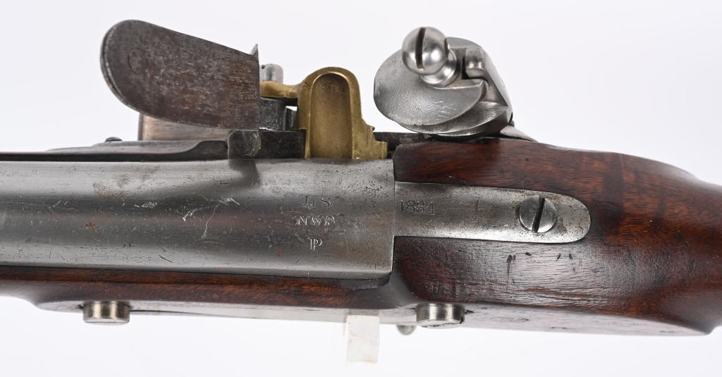 FINE US MODEL 1816 CONTRACT FLINTLOCK MUSKET