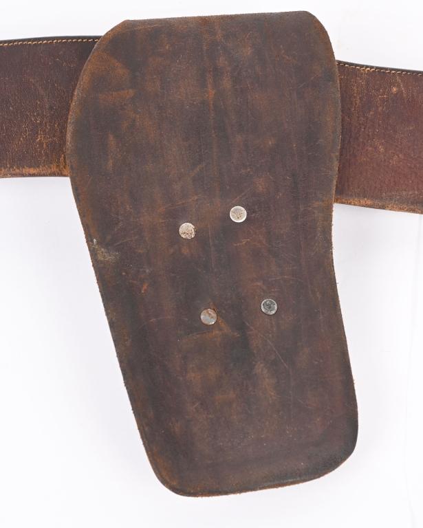 HIGH CONDITION COGGSHALL HOLSTER & BELT 1895-96