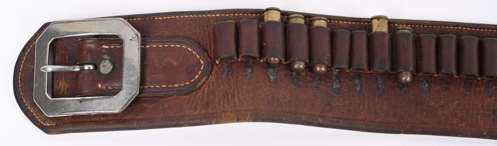 HIGH CONDITION COGGSHALL HOLSTER & BELT 1895-96