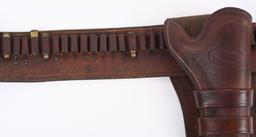 HIGH CONDITION COGGSHALL HOLSTER & BELT 1895-96