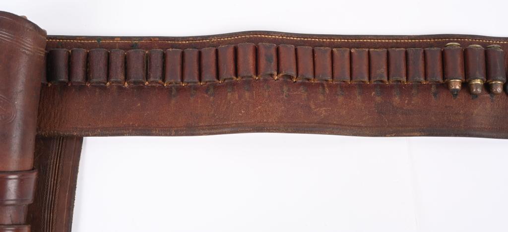 HIGH CONDITION COGGSHALL HOLSTER & BELT 1895-96