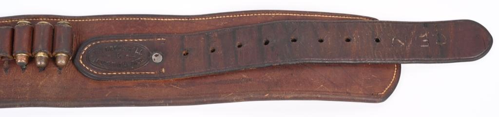 HIGH CONDITION COGGSHALL HOLSTER & BELT 1895-96