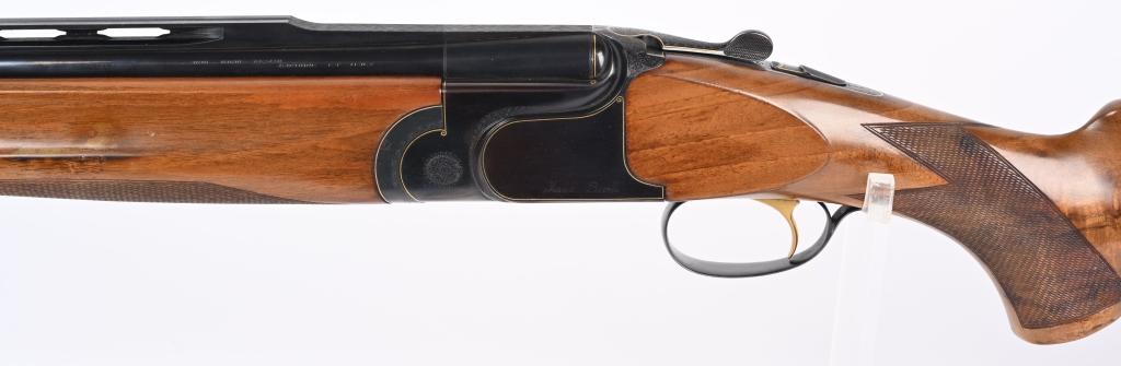 MARIO BESCHI 12GA, O/U TRAP SHOTGUN WITH CASE