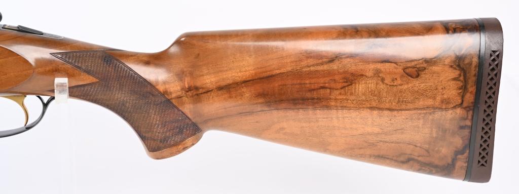 MARIO BESCHI 12GA, O/U TRAP SHOTGUN WITH CASE
