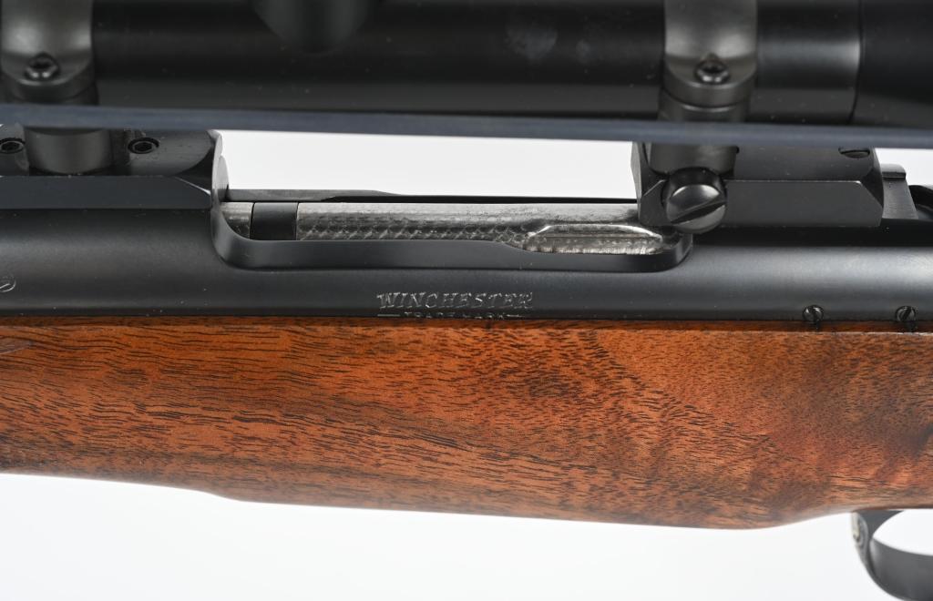 CUSTOM ENGRAVED WINCHESTER MODEL 70 270 WCF RIFLE