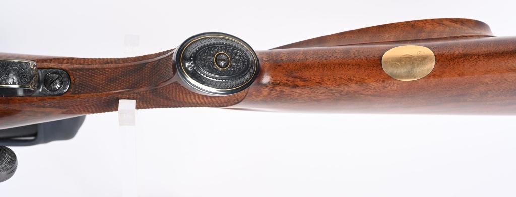 CUSTOM ENGRAVED WINCHESTER MODEL 70 270 WCF RIFLE