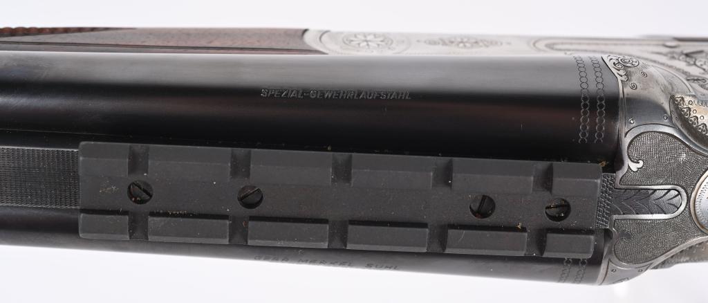 MERKEL MODEL 160 DOUBLE RIFLE CAL, 30-06 W/ CASE