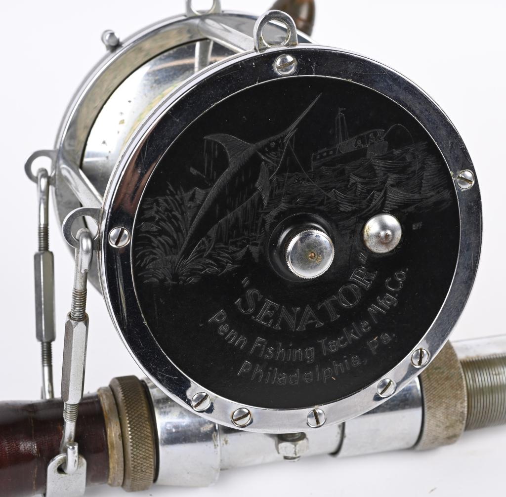 PENN SENATOR 12/0 BIG GAME FISHING REEL & ROD