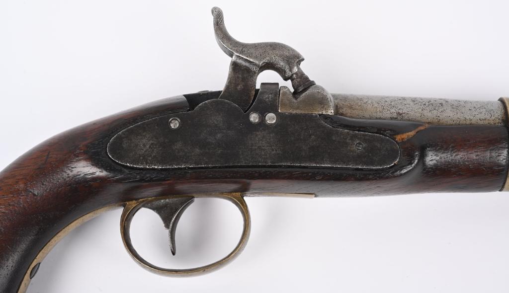 US MODEL 1842 NAVY BOXLOCK PISTOL BY N.P. AMES