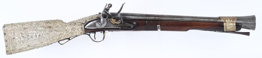 ISLAMIC STYLED MIDDLE EASTERN FLINTLOCK BLUNDERBUS