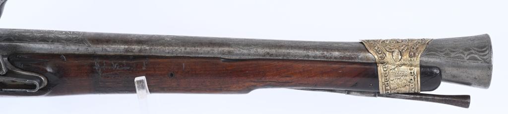 ISLAMIC STYLED MIDDLE EASTERN FLINTLOCK BLUNDERBUS