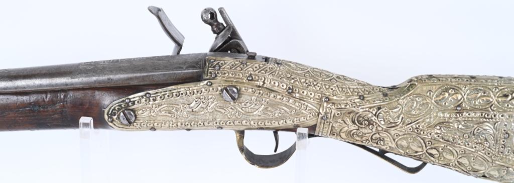 ISLAMIC STYLED MIDDLE EASTERN FLINTLOCK BLUNDERBUS