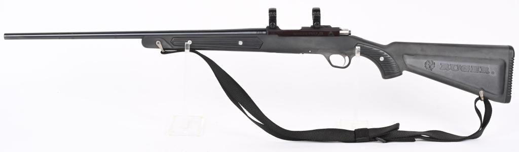 RUGER 77/17 BOLT ACTION RIFLE WITH PADDLE STOCK