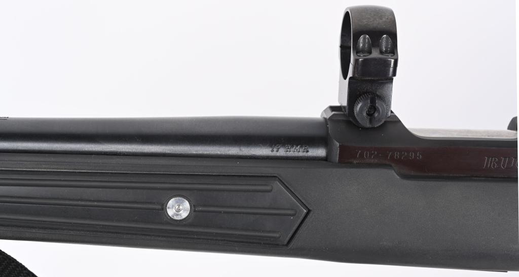 RUGER 77/17 BOLT ACTION RIFLE WITH PADDLE STOCK