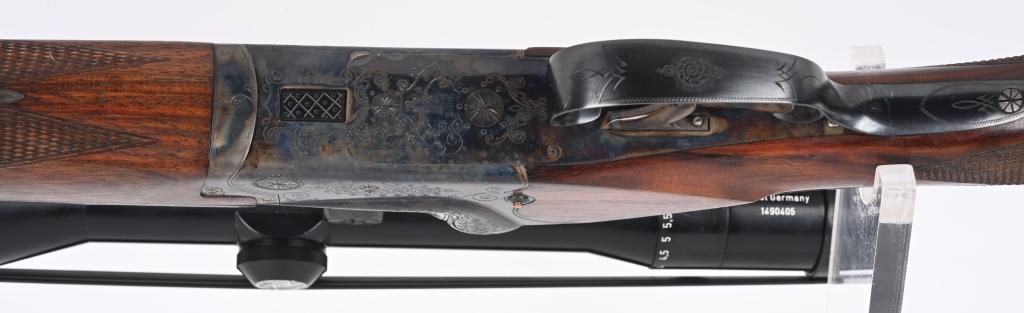 MERKEL 200 SERIES 9.3X74 O/U RIFLE WITH OPTICS