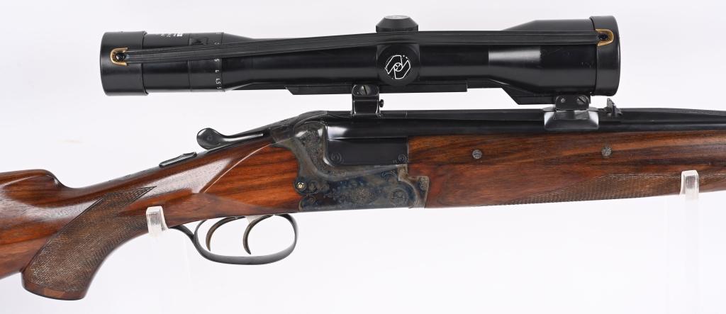 MERKEL 200 SERIES 9.3X74 O/U RIFLE WITH OPTICS