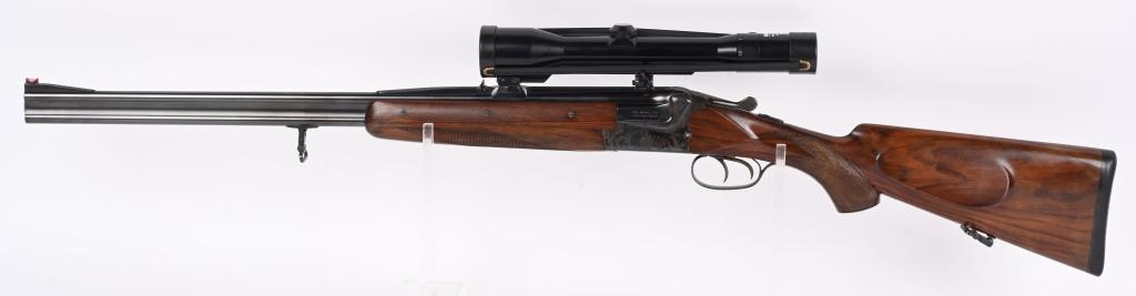 MERKEL 200 SERIES 9.3X74 O/U RIFLE WITH OPTICS