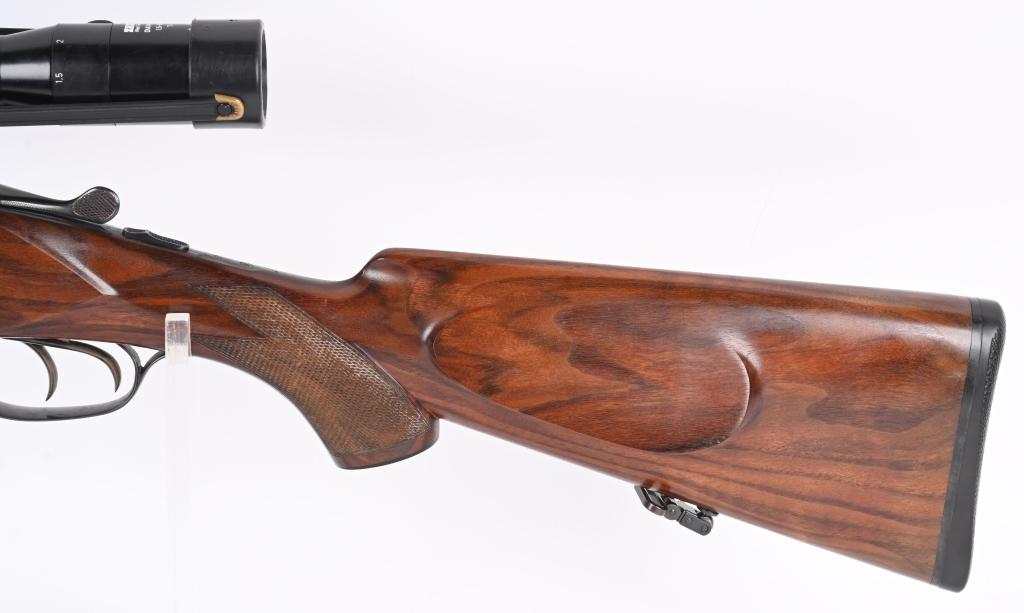 MERKEL 200 SERIES 9.3X74 O/U RIFLE WITH OPTICS