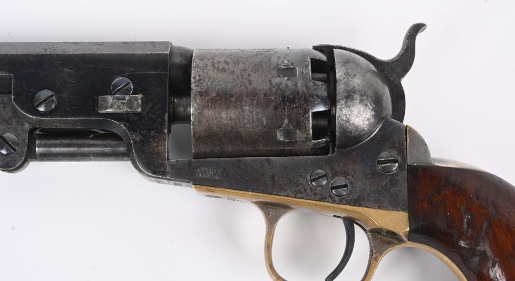 CIVIL WAR INSCRIBED COLT MODEL 1851 W/CASE & ACC.