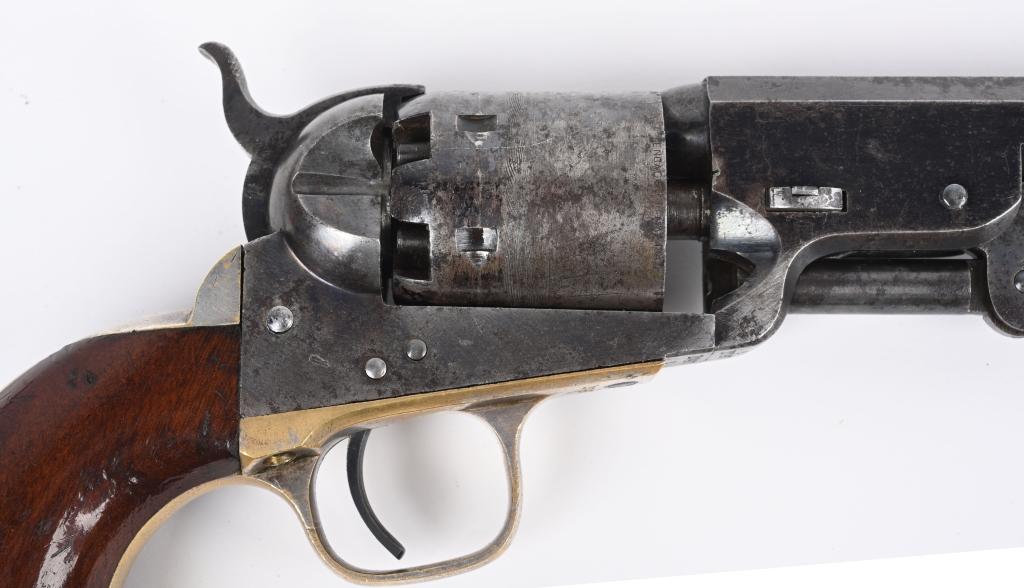 CIVIL WAR INSCRIBED COLT MODEL 1851 W/CASE & ACC.