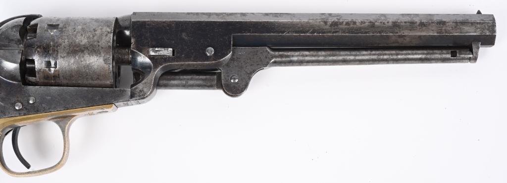 CIVIL WAR INSCRIBED COLT MODEL 1851 W/CASE & ACC.