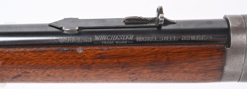 WINCHESTER MODEL 53 TAKEDOWN 32-20 RIFLE