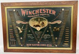 SUPERB 1897 WINCHESTER DOUBLE W CARTRIDGE BOARD