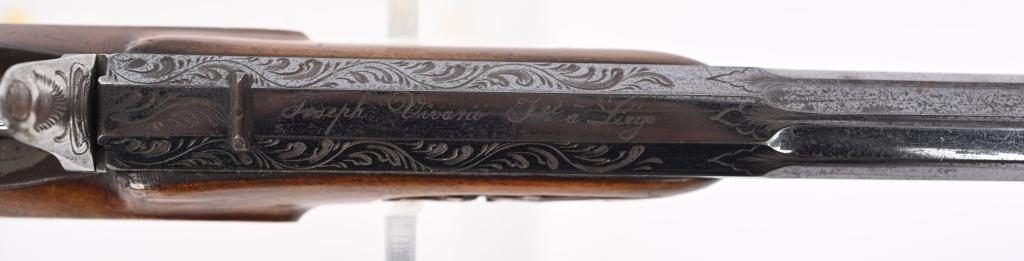 PAIR OF JOSEPH VIVARIO FLOBERT TARGET PISTOLS