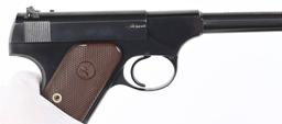 WW2 COLT WOODSMAN WITH FACTORY EXTENDED GRIPS