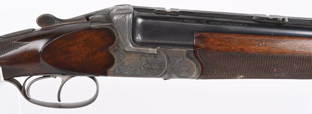 GAME SCENE ENGRAVED J. KOSCHAT O/U COMBO GUN